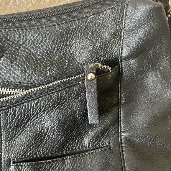 👜Vintage real leather shoulder bag: - Picture 10 of 12